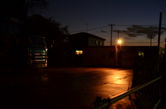 夕暮れ
