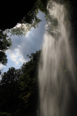 screen of the waterfall