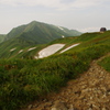 御西小屋より大日岳
