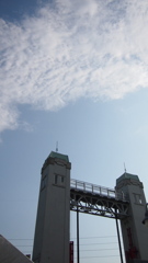 空と水門