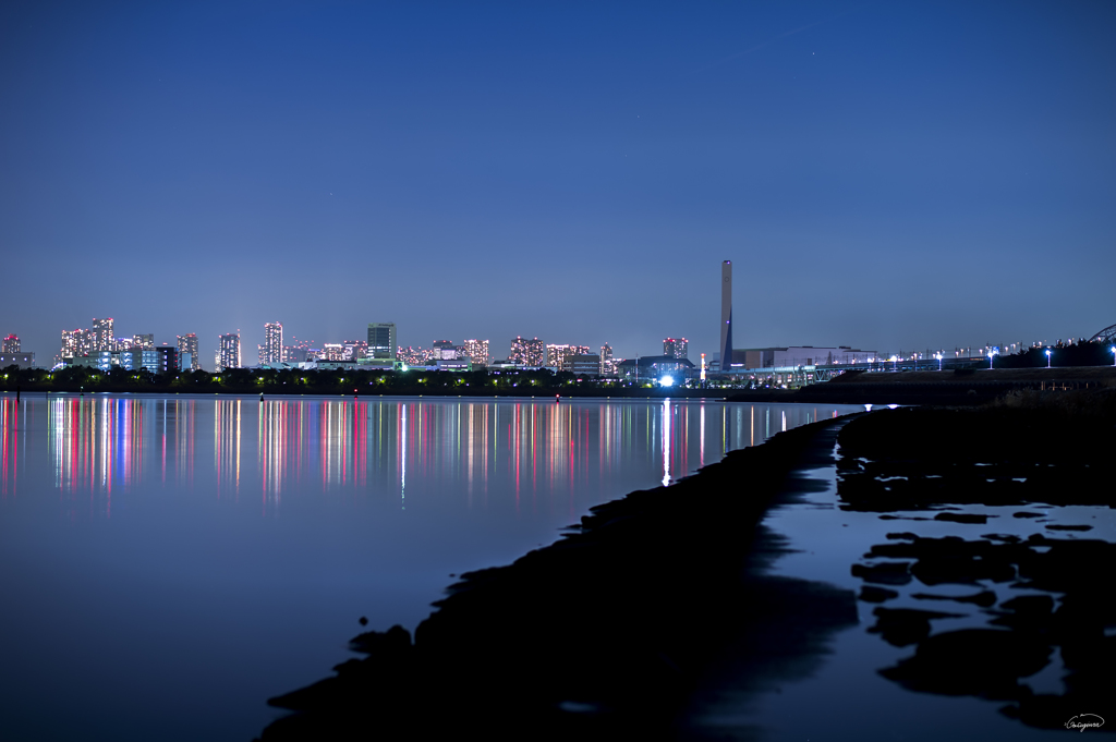 NIKKOR 58mm f1.4夜景テスト