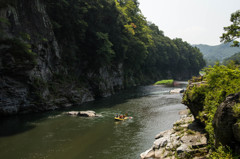 長瀞～岩畳と川の流れ
