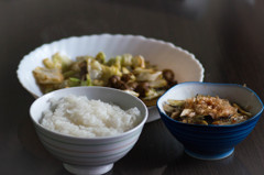 朝昼ご飯