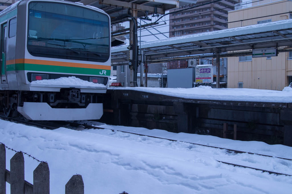 高崎線～埼玉県宮原駅（2014.2/15)その1