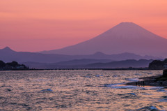 稲村ケ崎夕景