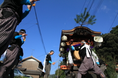 我が村祭ー青空の下で