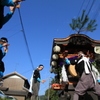 我が村祭ー青空の下で