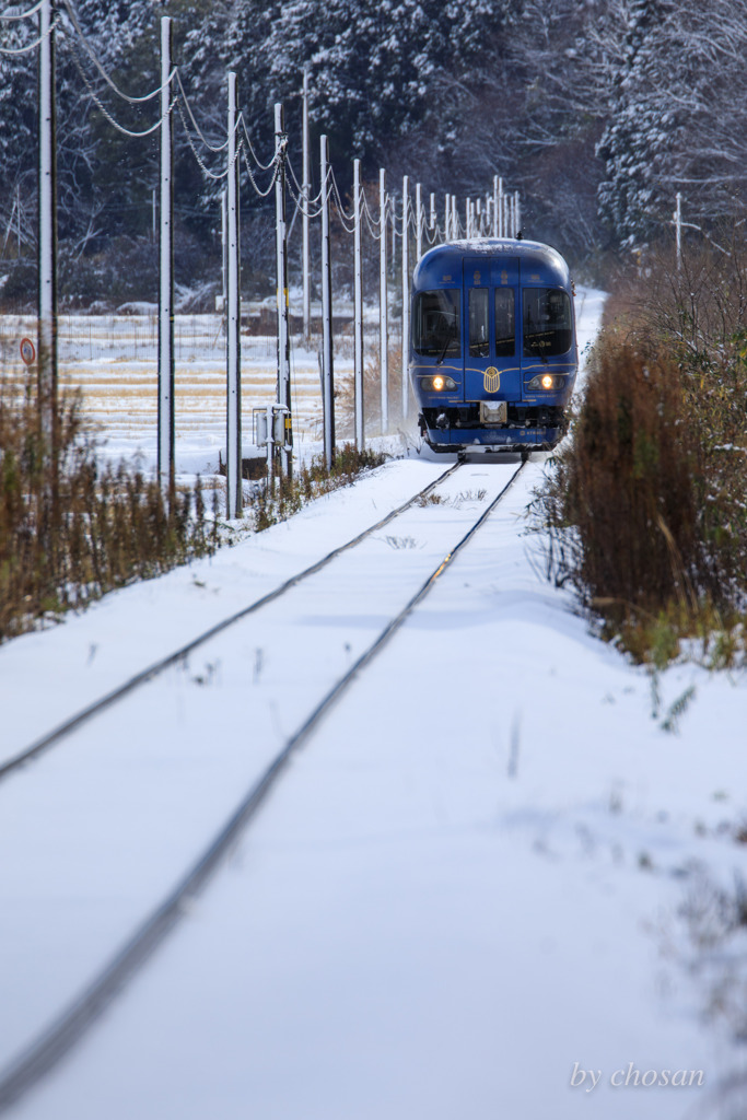 雪の鉄路