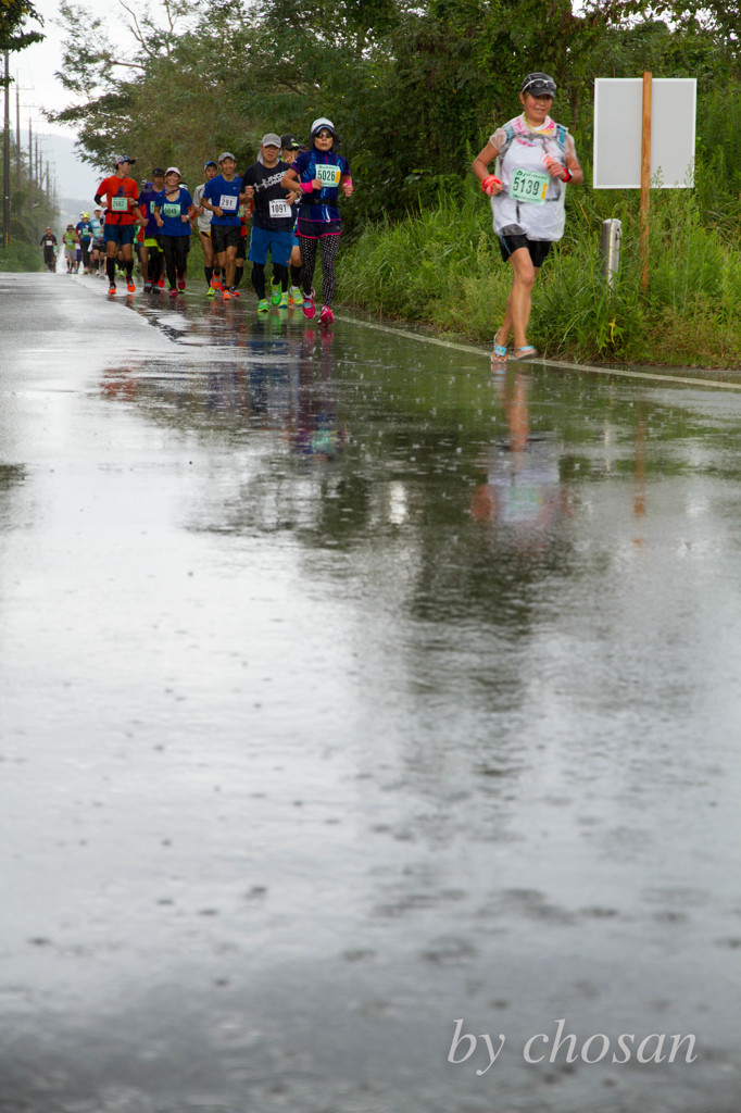 雨の中を走るー丹後ウルトラマラソン By Chosan Id 写真共有サイト Photohito