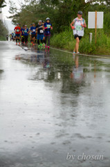雨の中を走るー丹後ウルトラマラソン