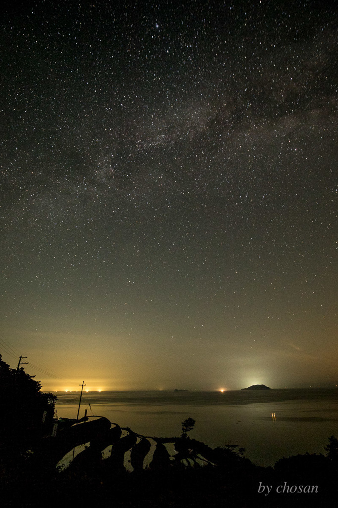棚田星景