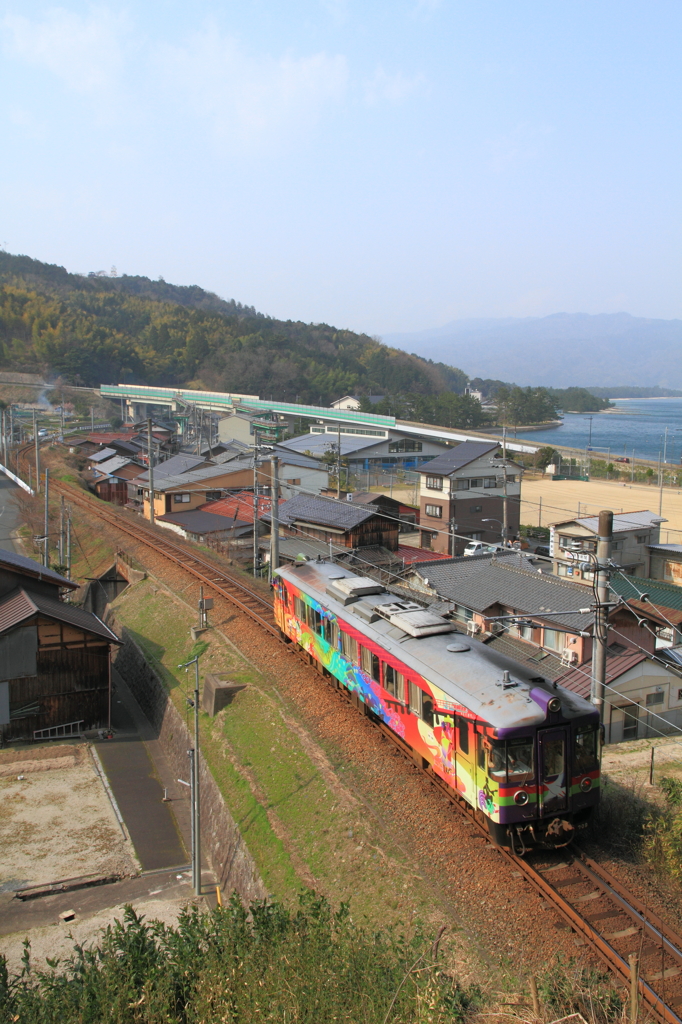 天橋立に向かう