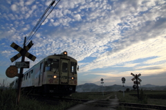 秋雲に包まれて