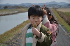 土筆と子鬼