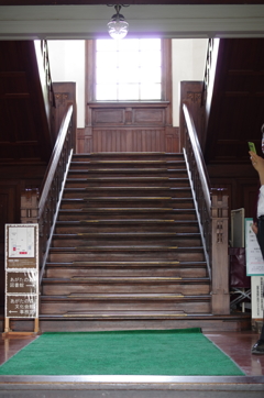 旧制松本高等学校　階段