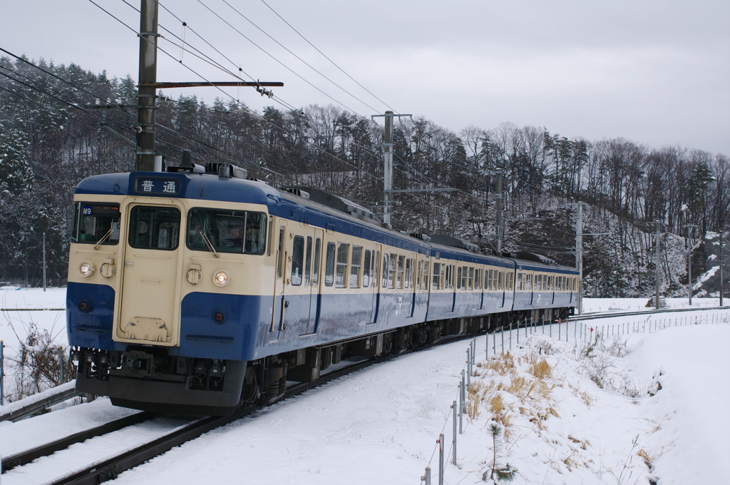 中央本線スカ色115