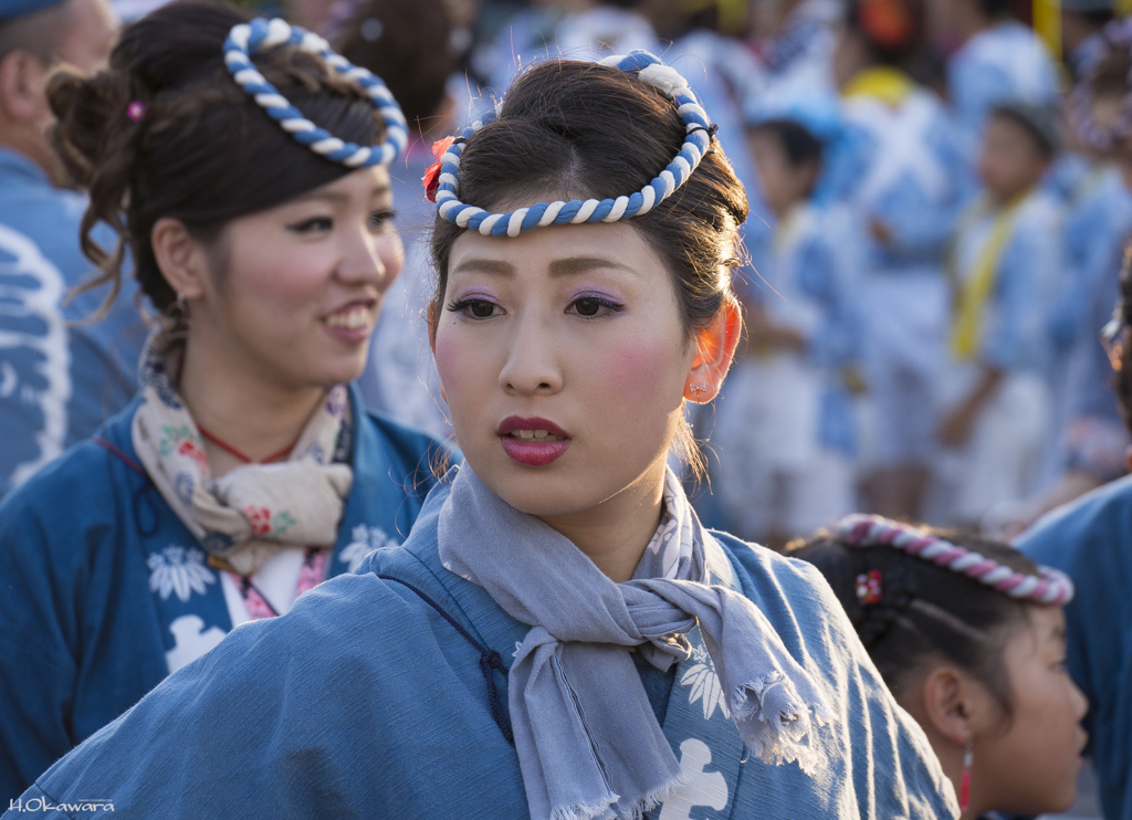 祭りを彩る女子衆-5