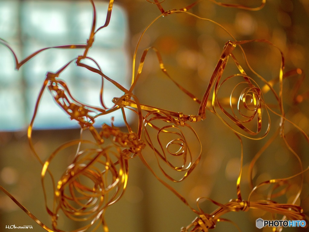 穂積家住宅のアート展示 Debbie HAN
