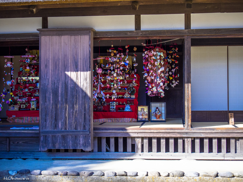 家老屋敷の雛祭-1