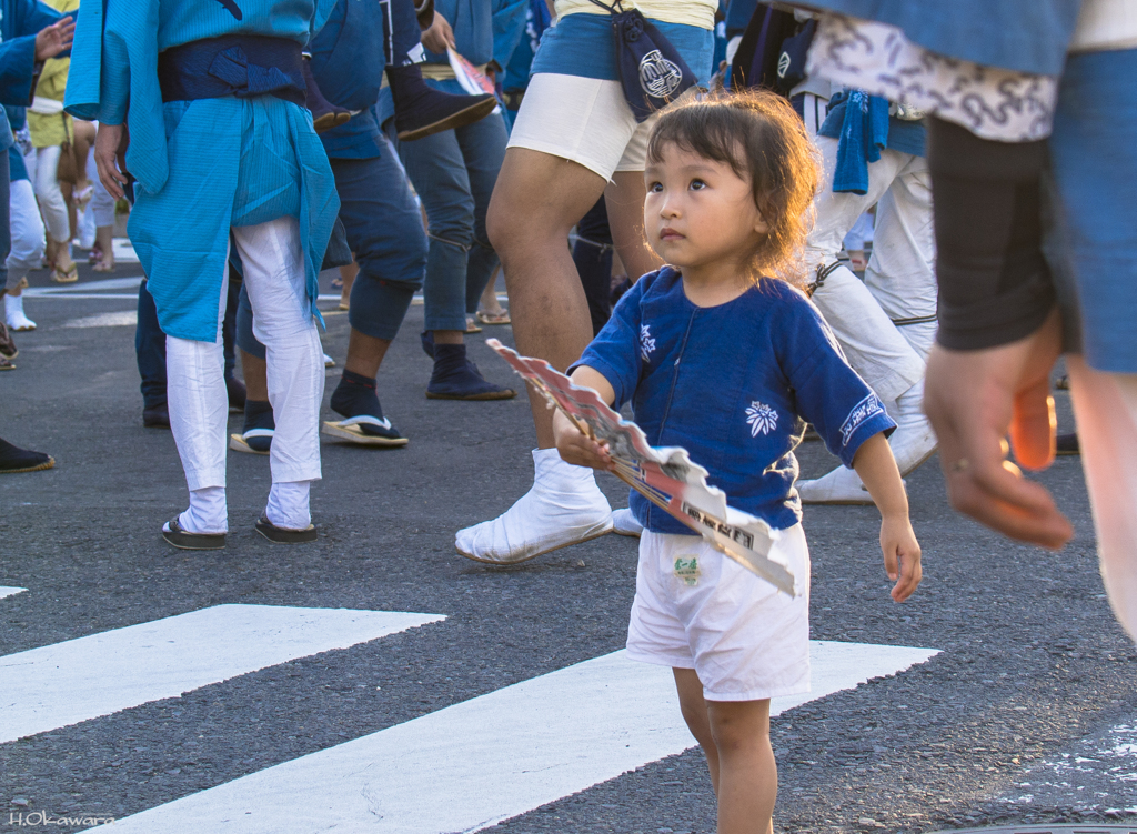 祭りを彩る女子衆-8