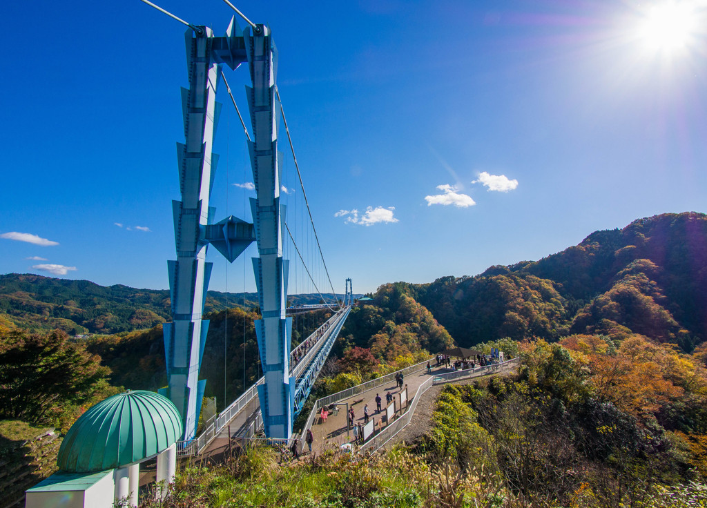 竜神峡大吊橋