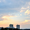 優しい夕焼け