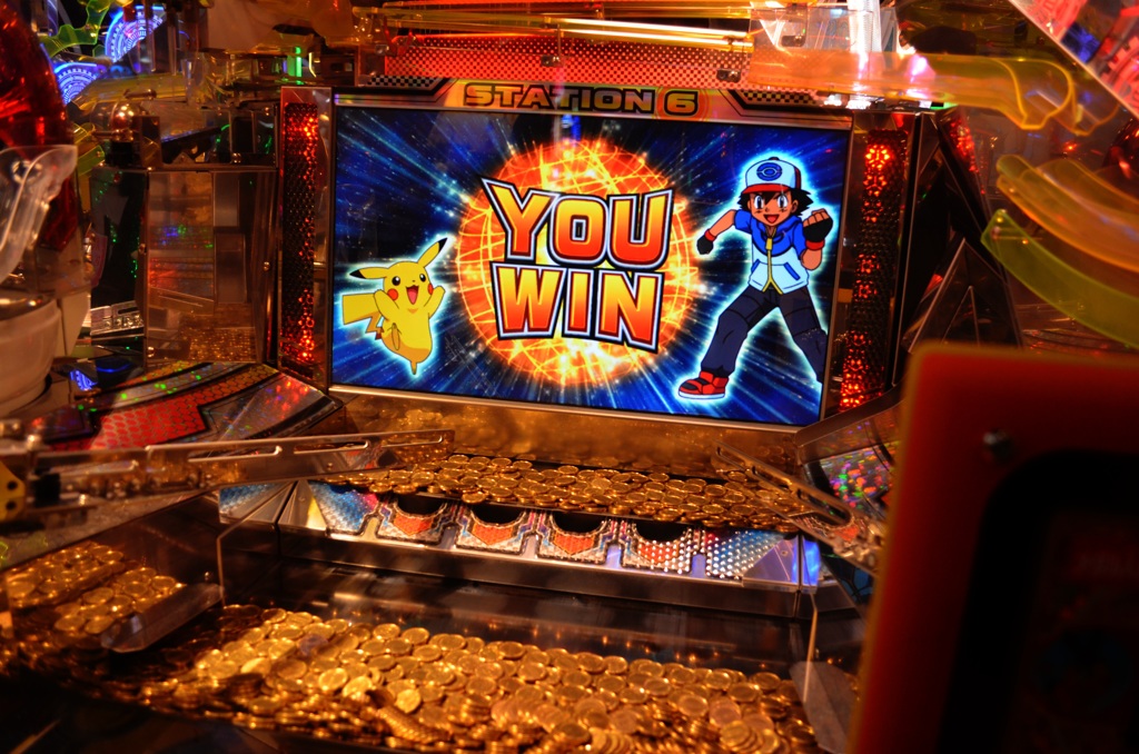 何年かぶりのゲーセン