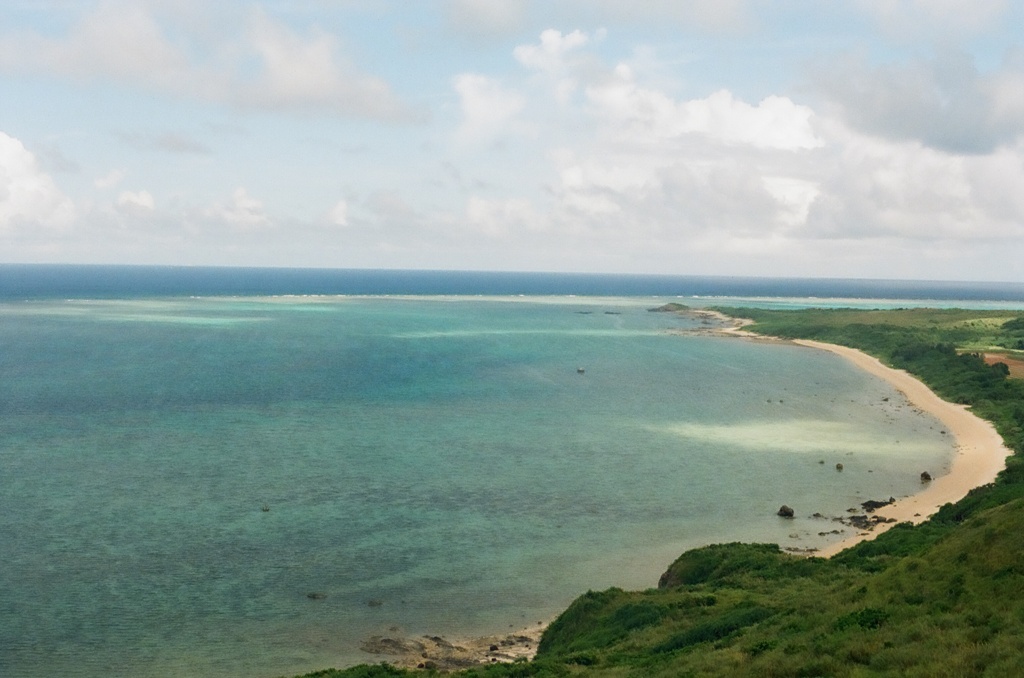 石垣島最北端の海