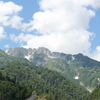 黒部ダムより立山を臨む