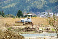 冬の作業場