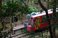 ケーブル　ほうらい丘駅