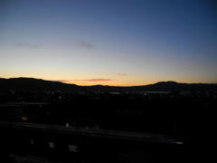 夕暮れ