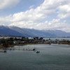 琵琶湖大橋のてっぺんより