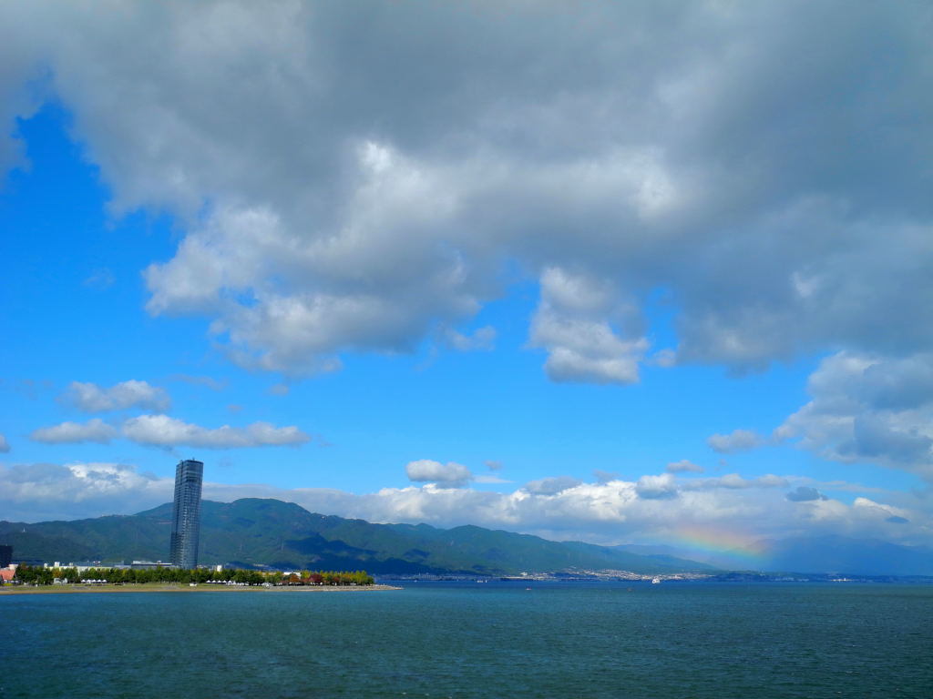 近江の空