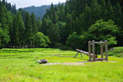 松上げの野