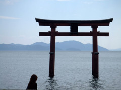 白髭神社の鳥居