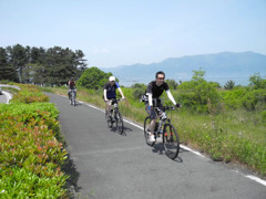 湖岸快走４
