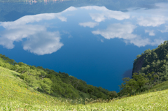 晴れの摩周湖