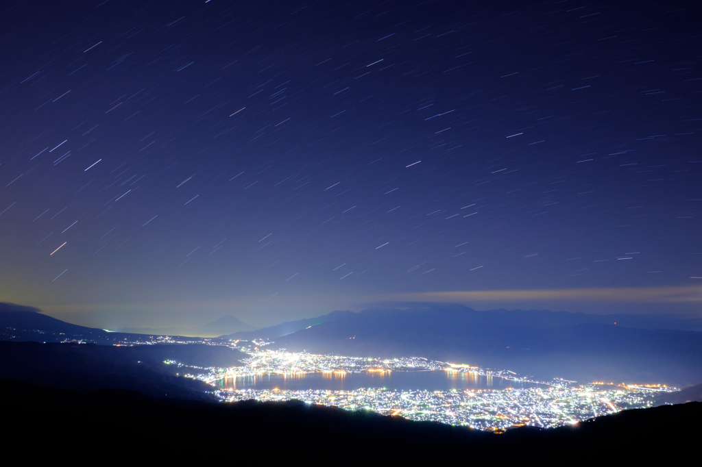 流れる星