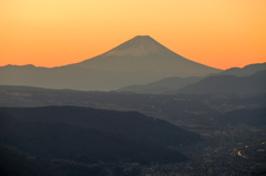 朝の富士2