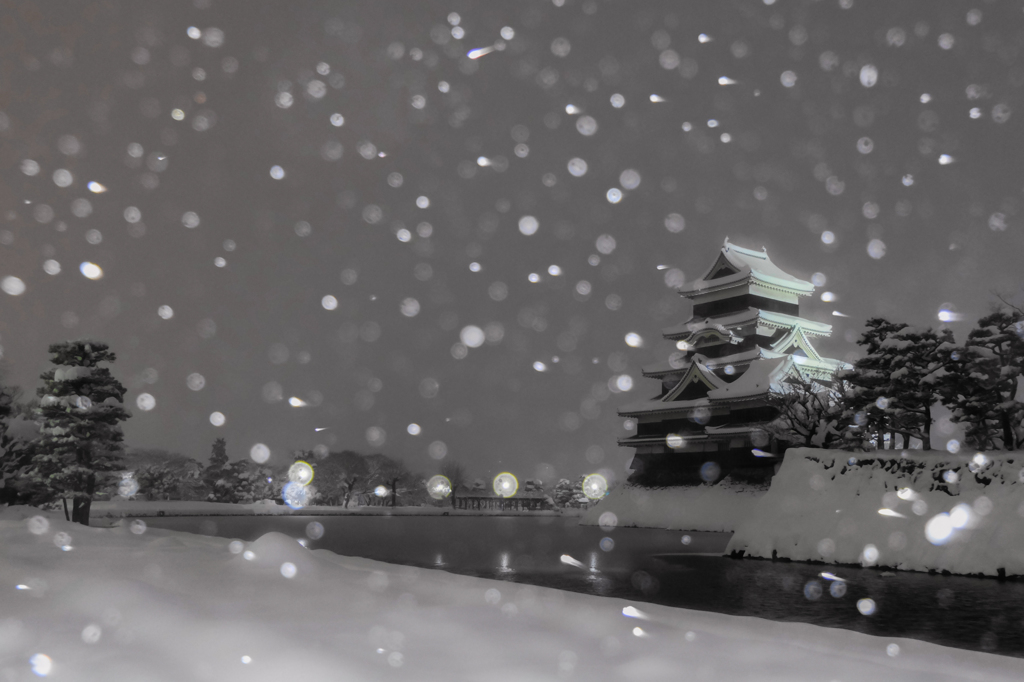雪の日の撮影は大変