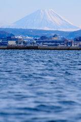 富士と湖