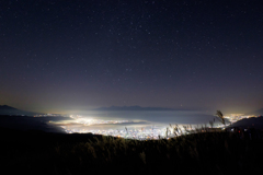 高ボッチからの夜景