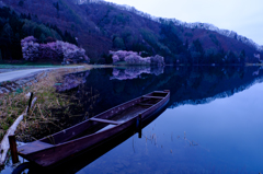 中綱湖朝四時半