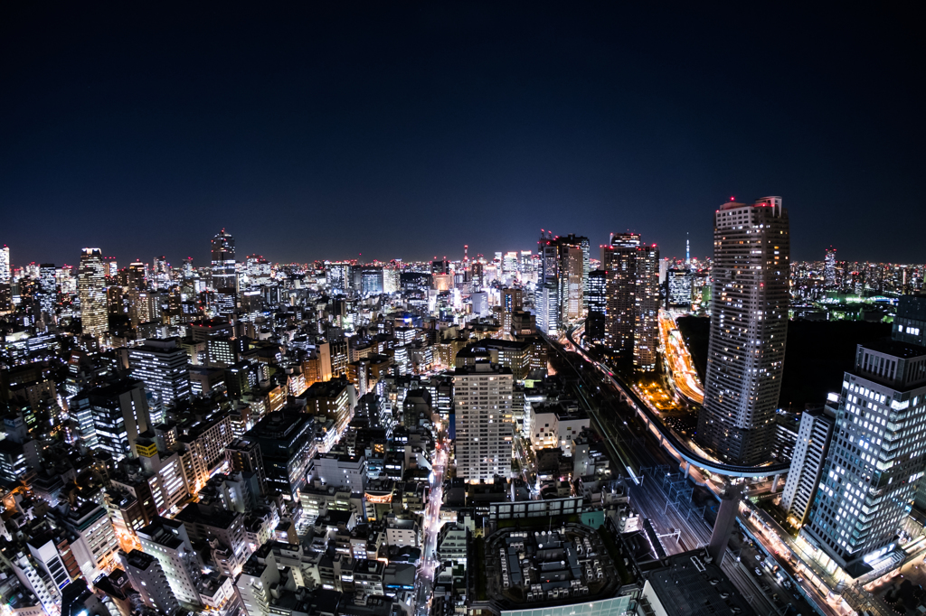 東京夜景＠世界貿易センタービル