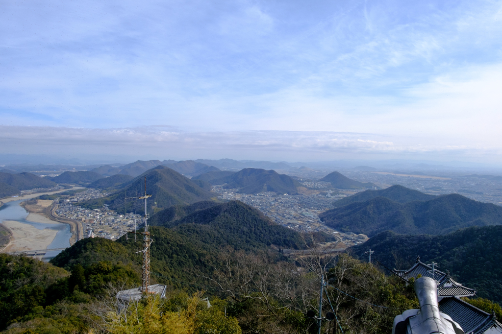 岐阜城から望む2