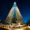 夜のスカイツリー