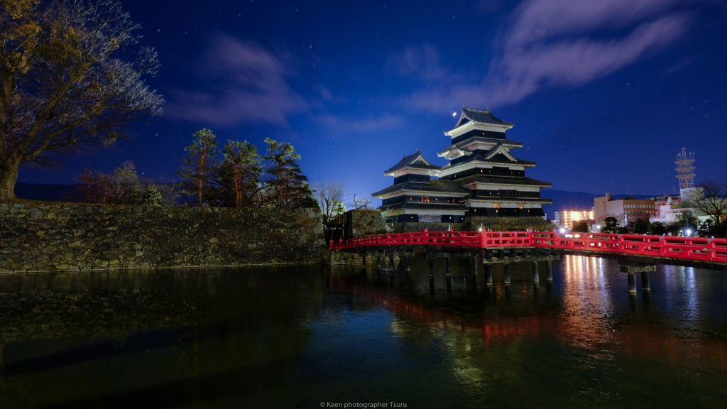 埋橋と城