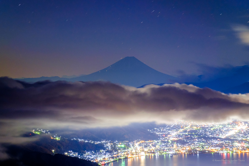 高ボッチ山頂にて