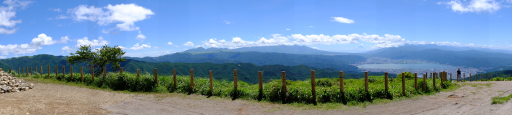 高ボッチ山頂パノラマ